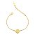 Pulseira Masculina São Bento Veneziana Folheada a Ouro 18k - Imagem 1