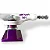 Truck Stronger Essência Hollow Branco/Roxo 139MM - Imagem 3
