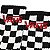 MEIA VANS NEW CHECKERBOARD CREW BLACK/RED - Imagem 2