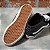 TÊNIS VANS SK8 MID PRO BLACK WHITE LEATHER GROSSO - Imagem 4