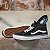 TÊNIS VANS SK8 MID PRO BLACK WHITE LEATHER GROSSO - Imagem 1