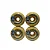 RODA MILK 53MM LOGO COW IMPORTADA - Imagem 1