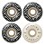 Roda Spitfire 54mm Classics Black White 99D - Imagem 3