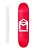 Shape SK8 Mafia Logo Red - 8,0" + LIXA GRINGA EMBORRACHADA GRÁTIS - Imagem 1