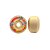 RODA MILK 55MM 101A Red Circle Logo IMPORTADA - Imagem 1