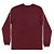 Camiseta DC Shoes Manga Longa Static Outline Star - Bordo - Imagem 6