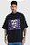 Camiseta Baw Over Dog Mushroom Preta - Imagem 1