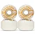 Roda Spitfire Burner Branca White & Gold 99D 53mm - Imagem 1