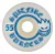Roda Spitfire Burner Branca White & Gold 99D 55mm - Imagem 2