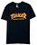 Camiseta Thrasher Magazine Godzilla Flame - Preta - Imagem 1
