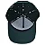 Boné New Era 9FORTY A-Frame Snapback MLB New York Yankees Aba Curva Verde - Imagem 4