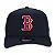 Boné New Era 9FORTY A-Frame Snapback Aba Curva Boston Red Sox Team Color Time - Imagem 2