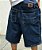 Bermuda Foton Jeans Destroyer Azul Escuro - Imagem 1