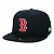 Boné New Era 59FIFTY Aba Reta MLB Boston Red Sox 7 3/8 - Imagem 1
