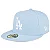 Boné New Era 59FIFTY MLB Los Angeles Dodgers Core Azul 7 1/4 - Imagem 1