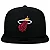 Boné New Era 9Fifty Orig.Fit Miami Heat Core Nba - Imagem 6