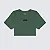 Blusa Vans Flying V Crew Dark Forest Cropped - Imagem 1