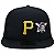 Boné New Era 59FIFTY MLB Pittsburgh Pirates Core 7 3/8 - Imagem 2