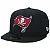 Boné New Era 59FIFTY Aba Reta NFL Tampa Bay Buccaneers - 7 1/2 - Imagem 1