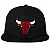 Boné New Era 59FIFTY Aba Reta NBA Chicago Bulls 7 1/8 - Imagem 3