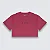 Camiseta Vans Rylen SS Relaxed Crop – Rosa Escuro - Imagem 1