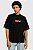 Camiseta Baw Oversized Baw Fire - Preta - Imagem 1