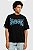 Camiseta Baw oversized thug lightning - Preta - Imagem 1
