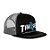 Boné Thrasher x Santa Cruz Screaming Hand - Preto Cinza - Imagem 2