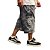 Bermuda Sek Jorts Cargo Jeans - Acid Black Estonada - Imagem 4