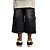 Bermuda Sek Jorts Cargo Jeans - Dark Washed - Imagem 5