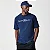 Camiseta New Era Yankees Script Navy Oversized – Exclusiva Importada - Imagem 1