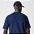 Camiseta New Era Yankees Script Navy Oversized – Exclusiva Importada - Imagem 5