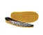 PALMILHA FOOTPRINT KINGFOAM ELITE ACTION SPORTS GEL MID SKELETON BLACK - G / 40 ao 46 - Imagem 3