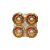 Roda Milk Conical Red Cicle 54mm 101a - Imagem 2