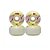 Roda Faith Hands Wave Yellow Made In USA 100a - 53mm - Imagem 1