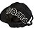Boné Five Panel Drama Full Black Logo - Imagem 2