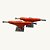 TRUCK STICK PRO 139MM ORANGE - NEW SERIE - Imagem 1