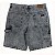 Bermuda Foton Jeans Carpenter marmorizado - Imagem 2