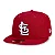 Boné New Era 59FIFTY Saint Louis Cardinals MLB Red 7 5/8 - Imagem 1
