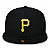 Boné New Era 59FIFTY Pittsburgh Pirates MLB Preto 7 5/8 - Imagem 2