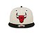 Boné New Era 9FIFTY SNAPBACK Chicago Bulls NBA Off White - Imagem 2