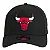 Boné New Era 9FORTY A-Frame Chicago Bulls NBA Preto - Imagem 2