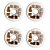 Roda Toy Machine 54mm Fists White 100a - Importada - Imagem 2
