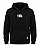 Moletom NBA Canguru Logo Fechado Preto - Imagem 1