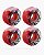 Roda Spitfire Bighead Classic red 52mm 99D - Imagem 3