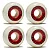Roda Bones 54mm 103a Stf V5 Sidecut Street Tech Formula - Imagem 1
