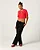 Camiseta Vans cropped flying v crimson haze - Imagem 2