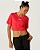 Camiseta Vans cropped flying v crimson haze - Imagem 1