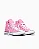 Tênis All Star Chuck Taylor Canvas Infantil/Juvenil Cano Alto Rosa - Imagem 2