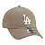 Boné New Era 9TWENTY Los Angeles Dodgers MLB Kaki Logo Branco - Imagem 3
